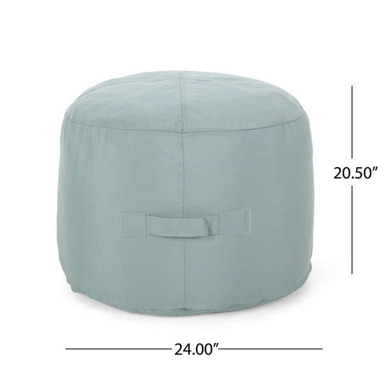 Riley Cay Outdoor Water Resistant 2 Ottoman Pouf