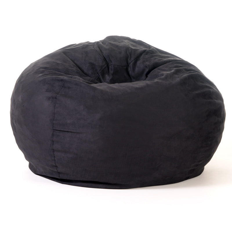 Selena Traditional 5 Foot Suede Bean Bag (Cover Only)
