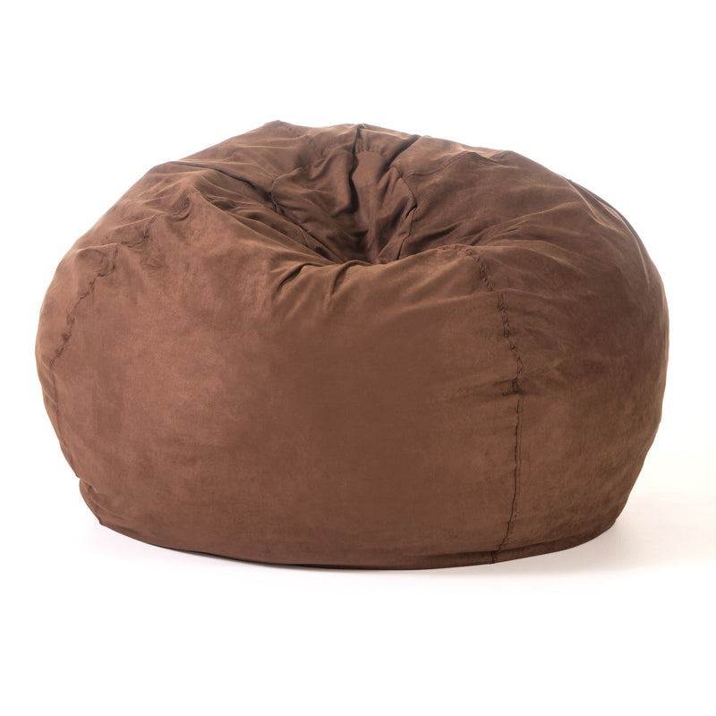 Selena Traditional 5 Foot Suede Bean Bag (Cover Only)