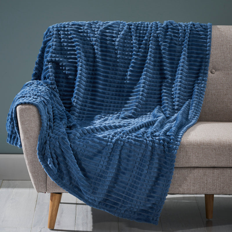 Desdemona Modern Fabric Throw Blanket