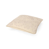 Star Modern Fabric Throw Pillow Cover, Natural