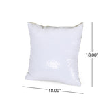 Jennifer Glam Square Reversible Sequin Pillow Cover