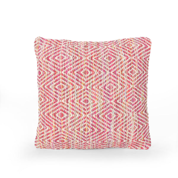 Fannie Boho Cotton Pillow Cover, Multicolor