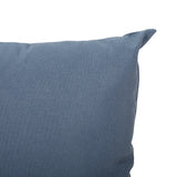 Carrie Modern Throw Pillow Cover (Set of 2), Dusty Blue