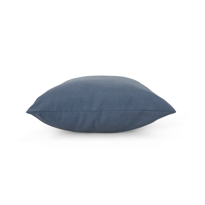 Carrie Modern Throw Pillow Cover, Dusty Blue
