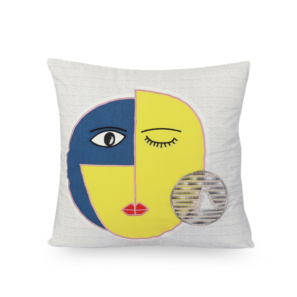 Kaysn Cotton Throw Pillow