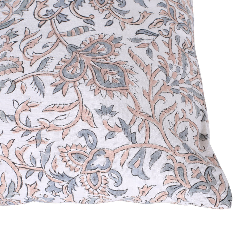 Keiko Modern Fabric Throw Pillow Cover (Set of 2)