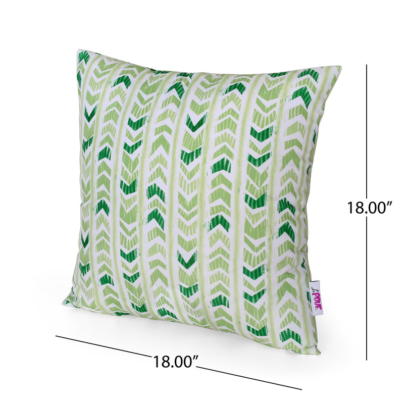 Bonita Modern Outdoor Throw Pillow