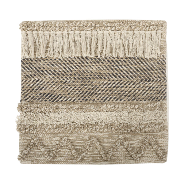 Sakina Hand-Loomed Boho Pillow Cover