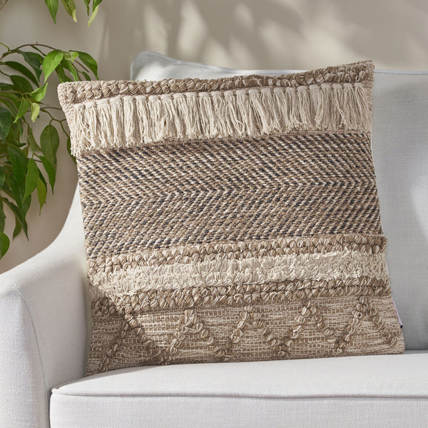 Sakina Hand-Loomed Boho Pillow Cover