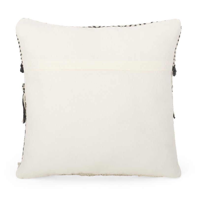 Daphanie Hand-Loomed Boho Throw Pillow