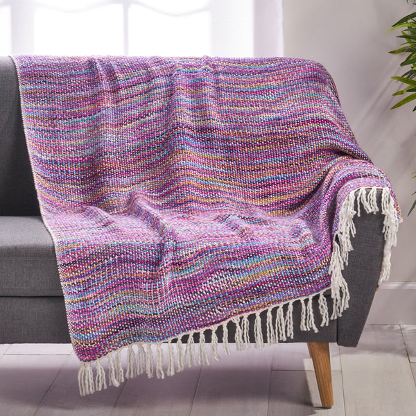 Jumana Boho Fabric Throw Blanket