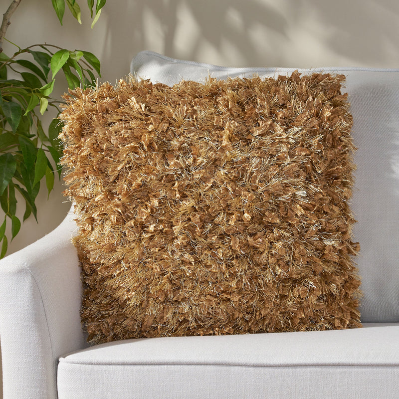 Maebel Hand Loomed Boho Throw Pillow