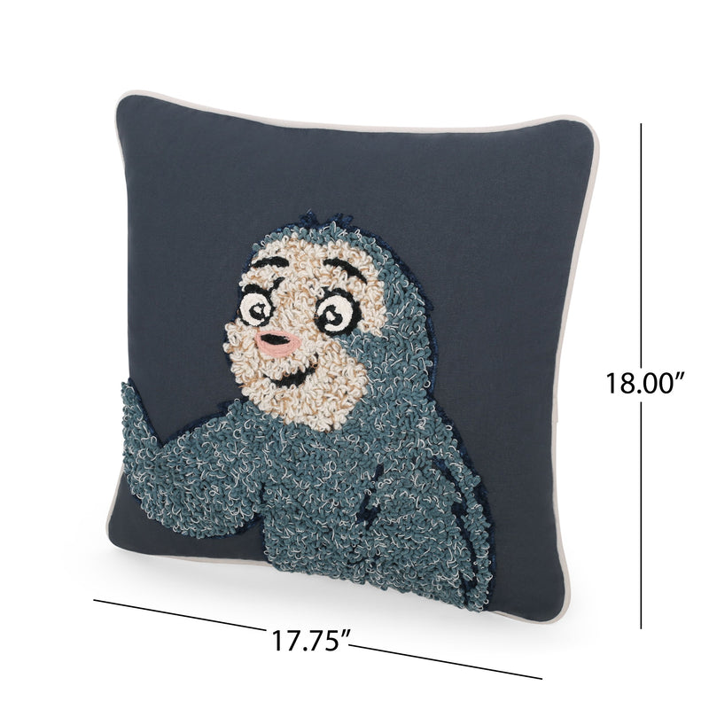 Nasia Sloth Pillow Cover