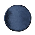 Bleckley Gwinnett Modern Velveteen Cylinder Pouf