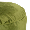 Bleckley Gwinnett Modern Velveteen Cylinder Pouf