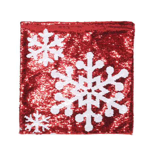 Sherard Glam Sequin Christmas Throw Pillow Cover