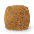 Moloney Modern Microfiber Chenille Square Pouf