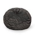 Terrell Schley Modern Glam 5 Foot Short Faux Fur Bean Bag