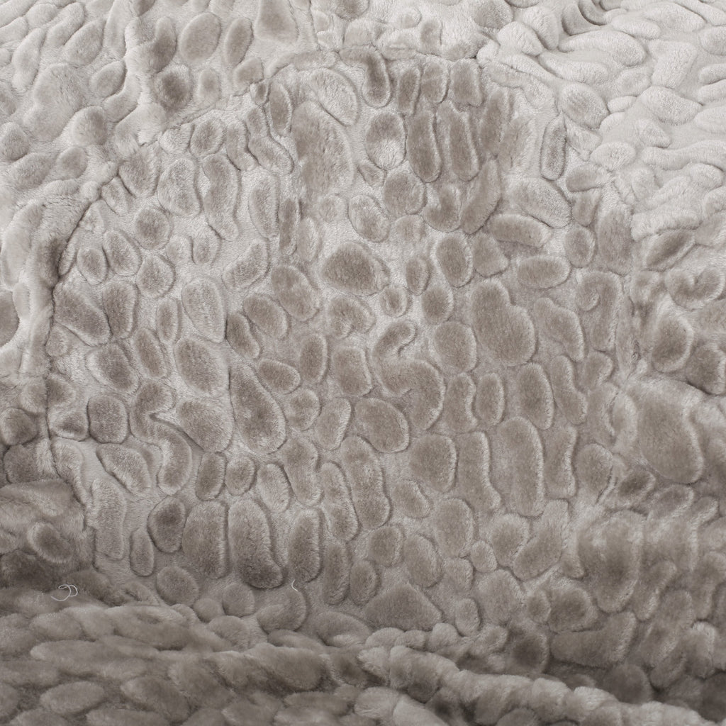 Terrell Schley Modern Glam 5 Foot Short Faux Fur Bean Bag