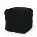 Moloney Modern Microfiber Chenille Square Pouf
