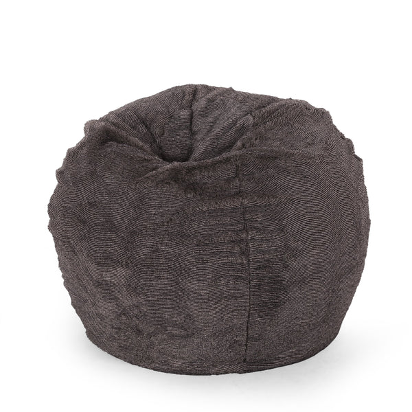 Maysville Modern Glam 3 Foot Faux Fur Winter Bean Bag