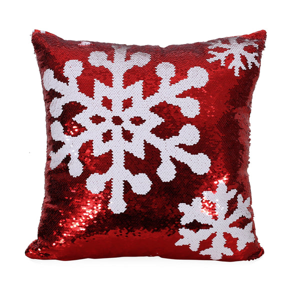 Sherard Glam Sequin Christmas Throw Pillow